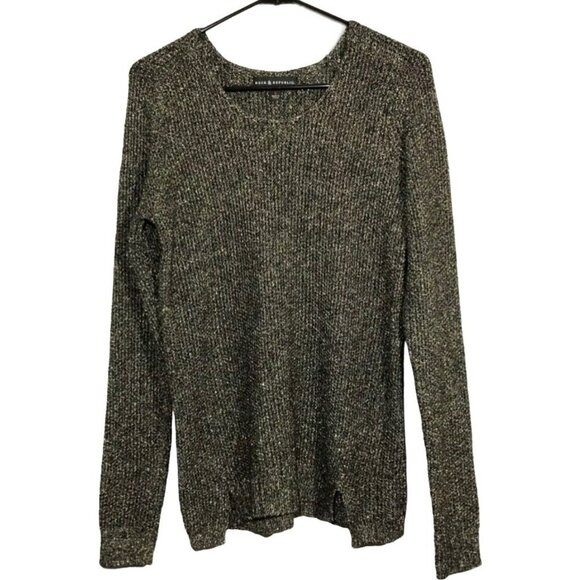 Rock Republic Sweater Women Size S Metallic Shiny Shining Sparkly Bling Pullover - Picture 2 of 8